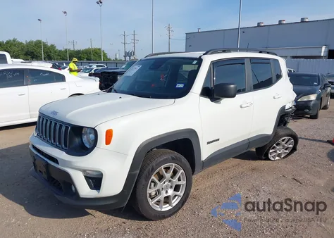 2022 Jeep Renegade Latitude 4X4 из США, поврежденный, VIN ZACNJDB14NPN79668